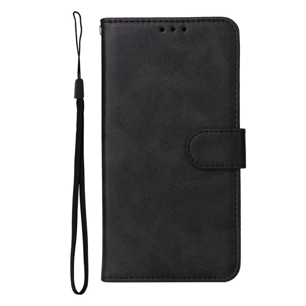  Motorola Moto G86 Power / G86 5G Fodral Läder Svart - Teknikhallen.se