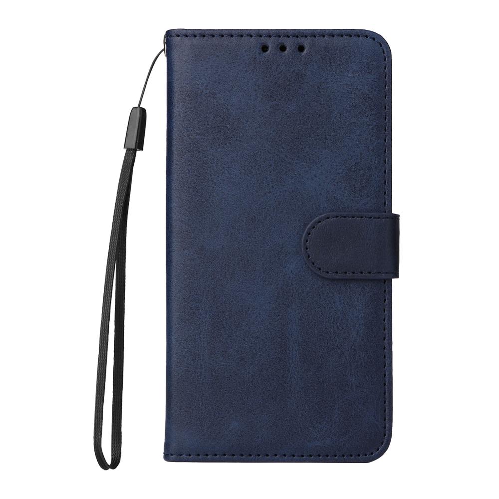  Motorola Moto G86 Power / G86 5G Fodral Läder Blå - Teknikhallen.se