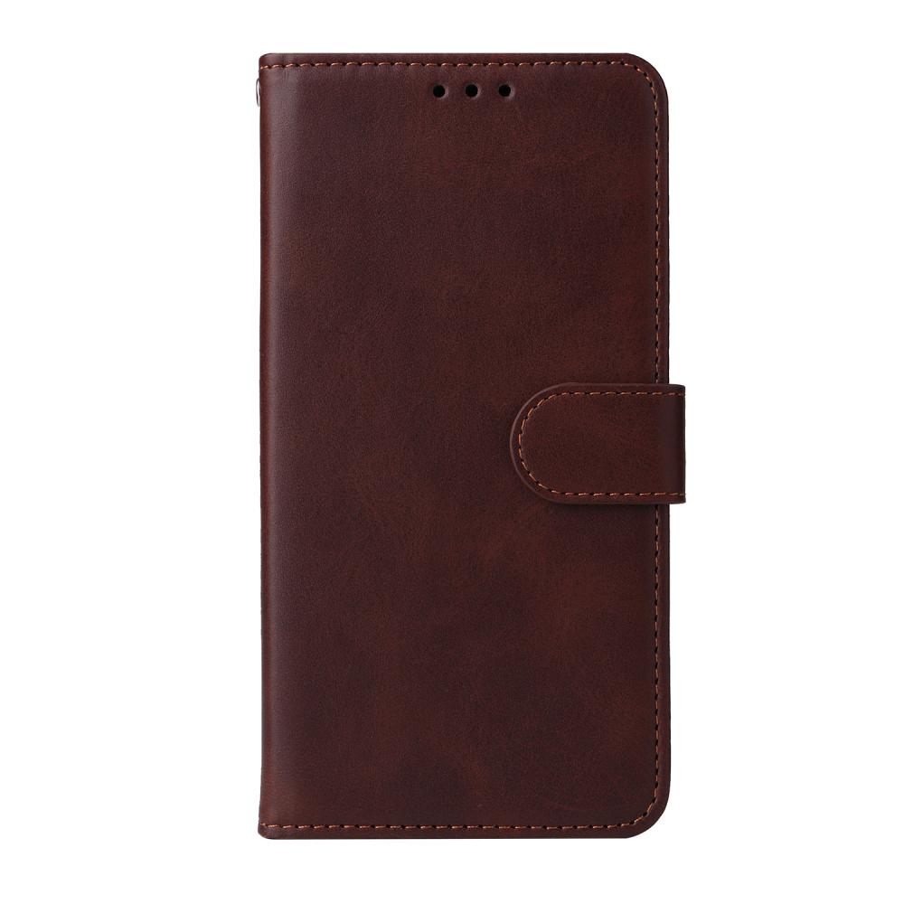  Motorola Moto G86 Power / G86 5G Fodral Läder Brun - Teknikhallen.se