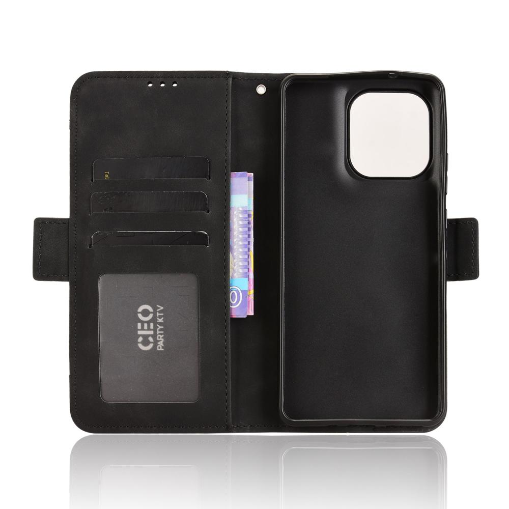  Motorola Moto G86 Power 5G Fodral Med Avtagbart Kortfack Svart - Teknikhallen.se