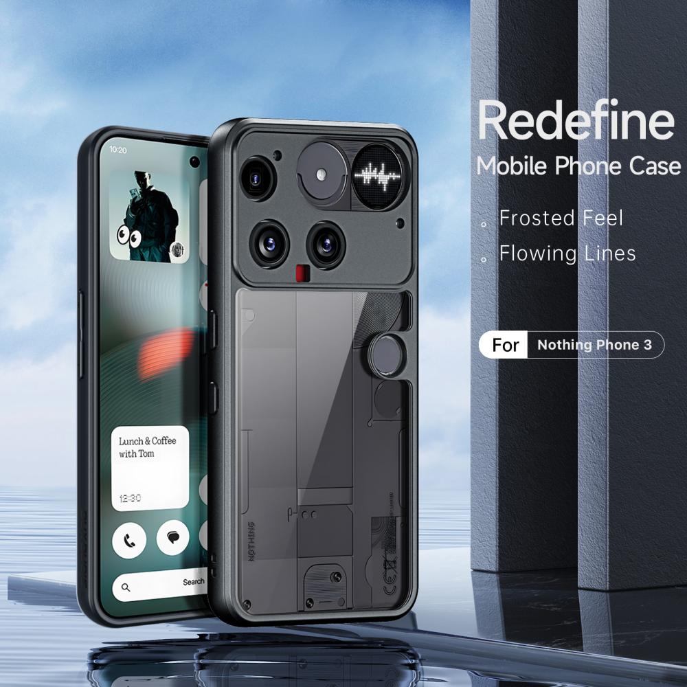 DUX DUCIS DUX DUCIS Nothing Phone 3 Skal Aimo Series Svart - Teknikhallen.se