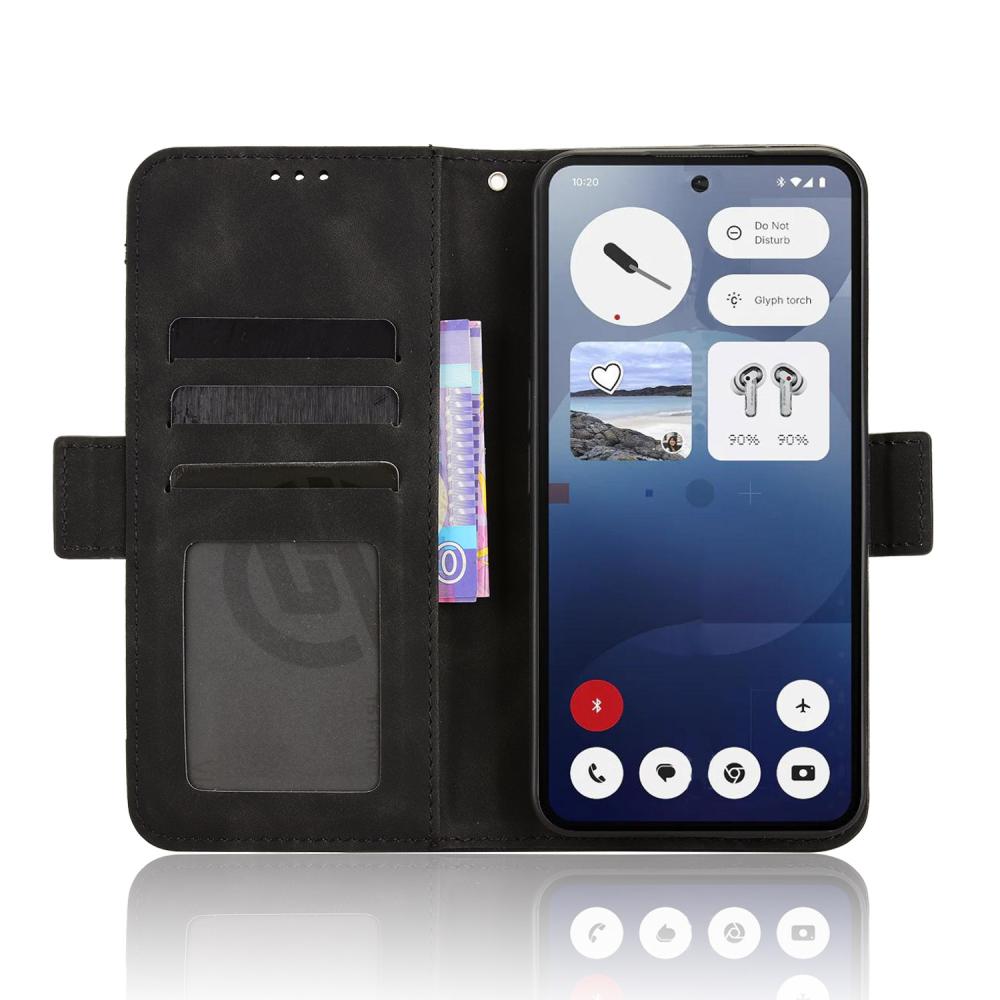  Nothing Phone 3 Fodral Med Avtagbart Kortfack Svart - Teknikhallen.se