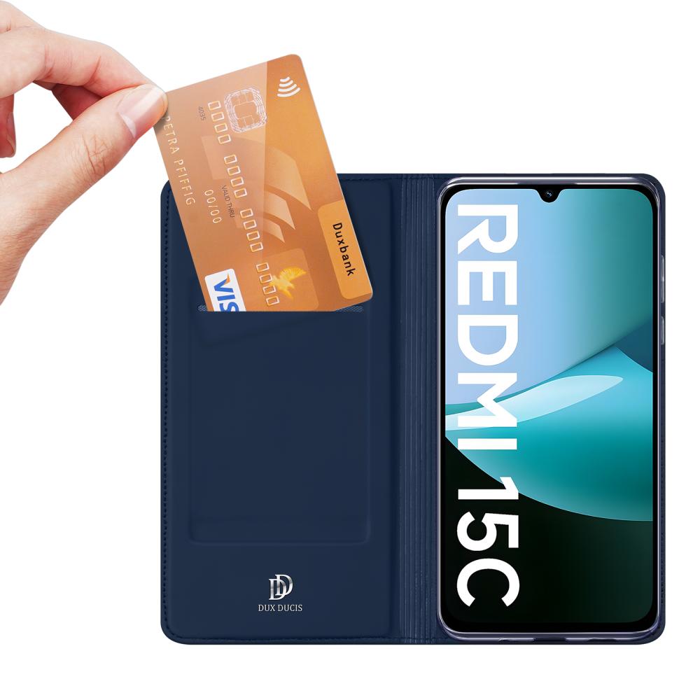 DUX DUCIS DUX DUCIS Xiaomi Redmi 15C Fodral Skin Pro Blå - Teknikhallen.se