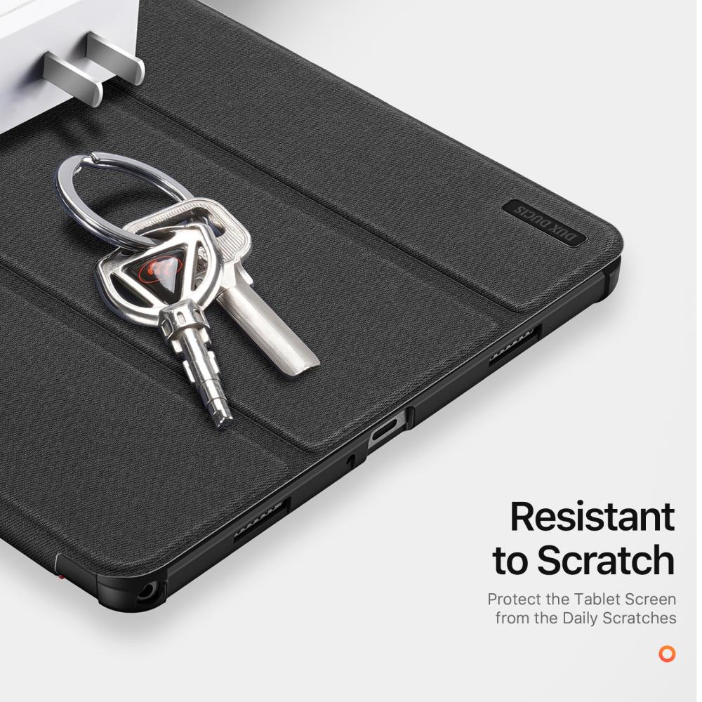 DUX DUCIS DUX DUCIS Galaxy Tab A11 Plus/A9 Plus Fodral DOMO Tri-Fold Svart - Teknikhallen.se