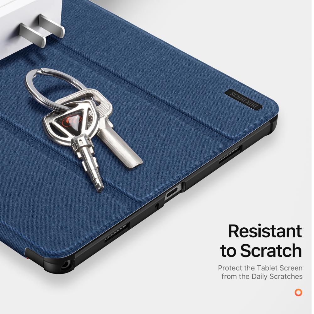 DUX DUCIS DUX DUCIS Galaxy Tab A11 Plus/A9 Plus Fodral DOMO Tri-Fold Blå - Teknikhallen.se