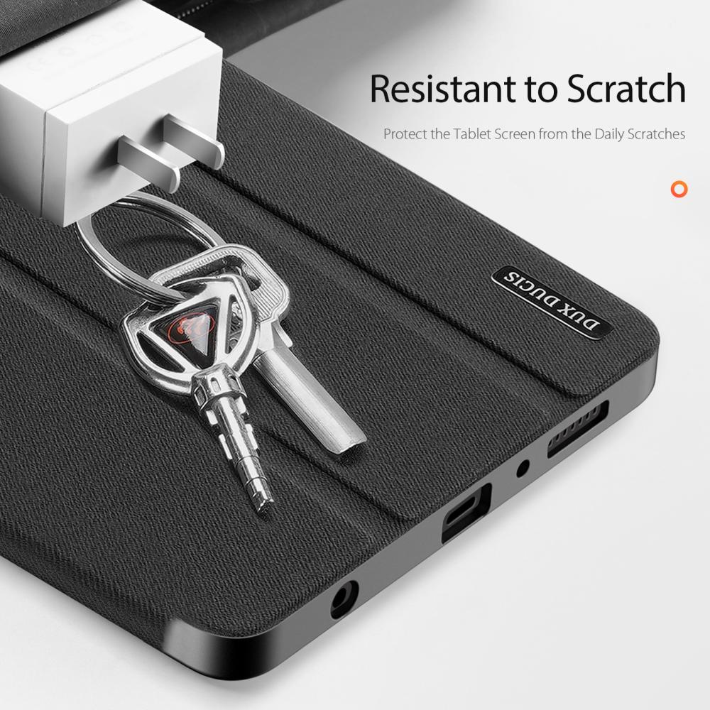 DUX DUCIS DUX DUCIS Galaxy Tab A11 / A9 Fodral DOMO Tri-Fold Svart - Teknikhallen.se