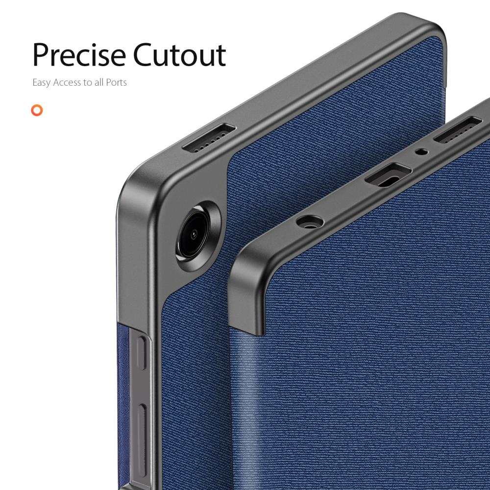 DUX DUCIS DUX DUCIS Galaxy Tab A11 / A9 Fodral DOMO Tri-Fold Blå - Teknikhallen.se