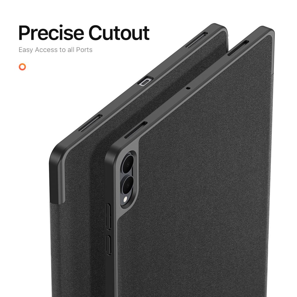 DUX DUCIS DUX DUCIS Galaxy Tab S11 Ultra Fodral DOMO Tri-Fold Svart - Teknikhallen.se