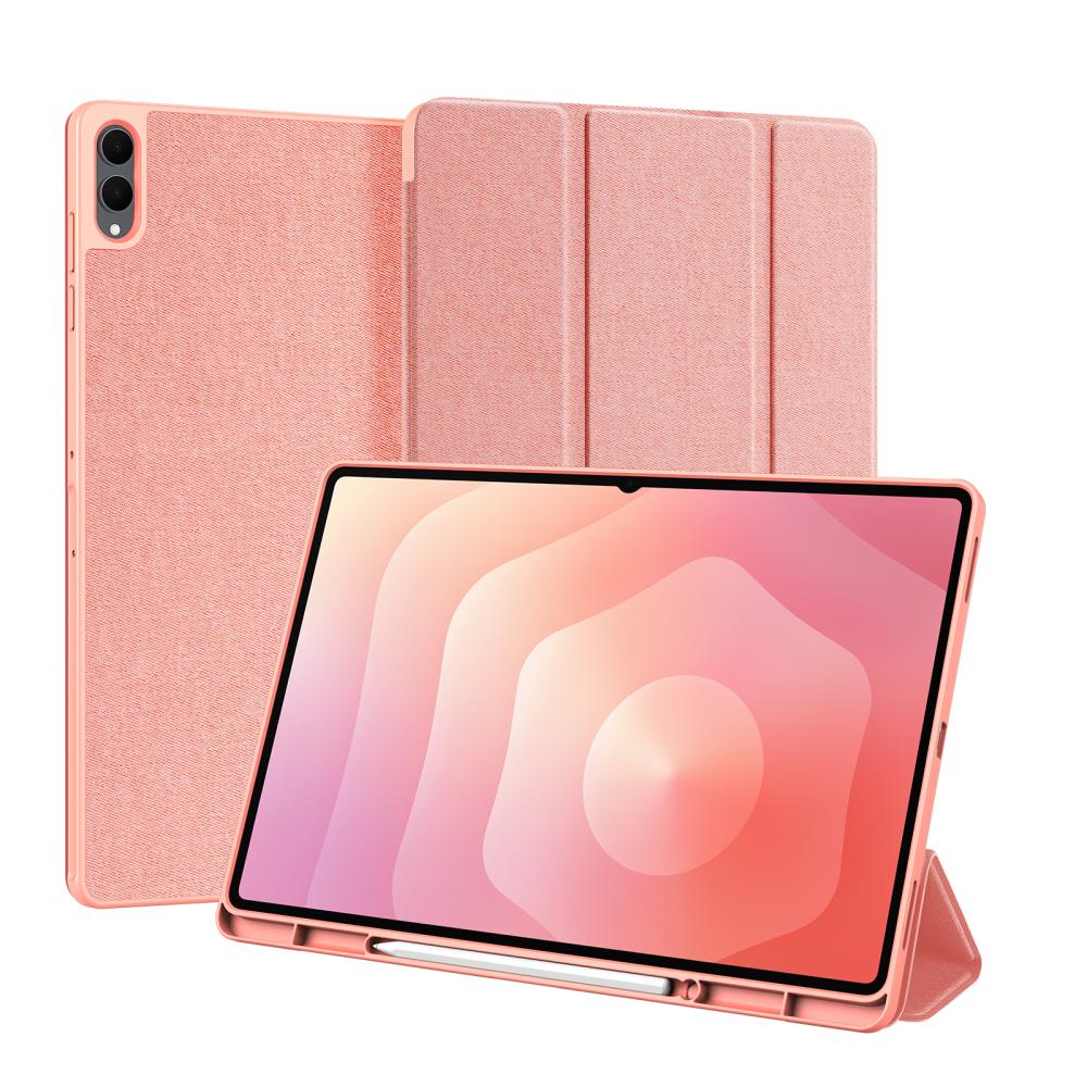 DUX DUCIS DUX DUCIS Galaxy Tab S11 Ultra Fodral DOMO Tri-Fold Rosa - Teknikhallen.se