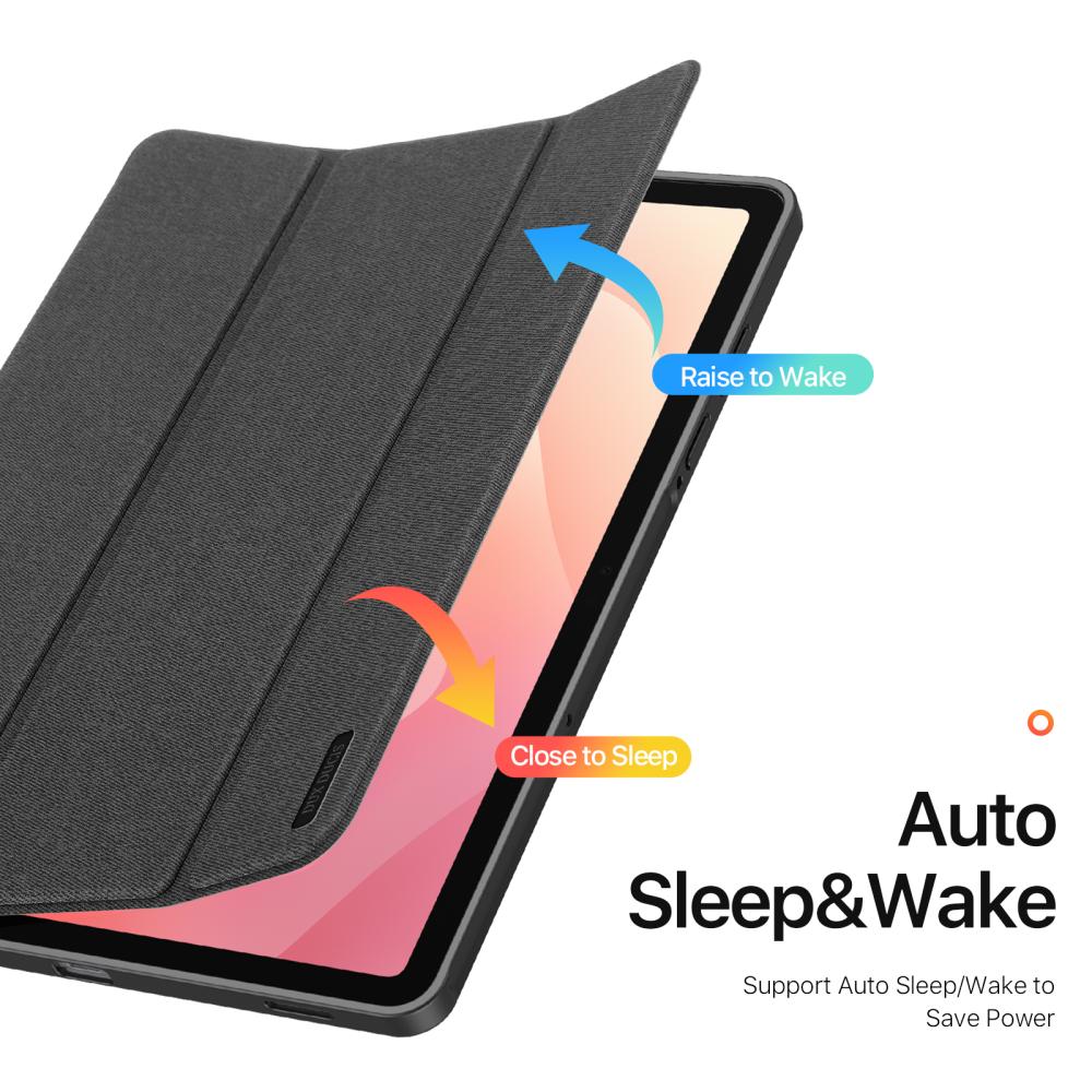 DUX DUCIS DUX DUCIS Galaxy Tab S11 Fodral DOMO Tri-Fold Svart - Teknikhallen.se