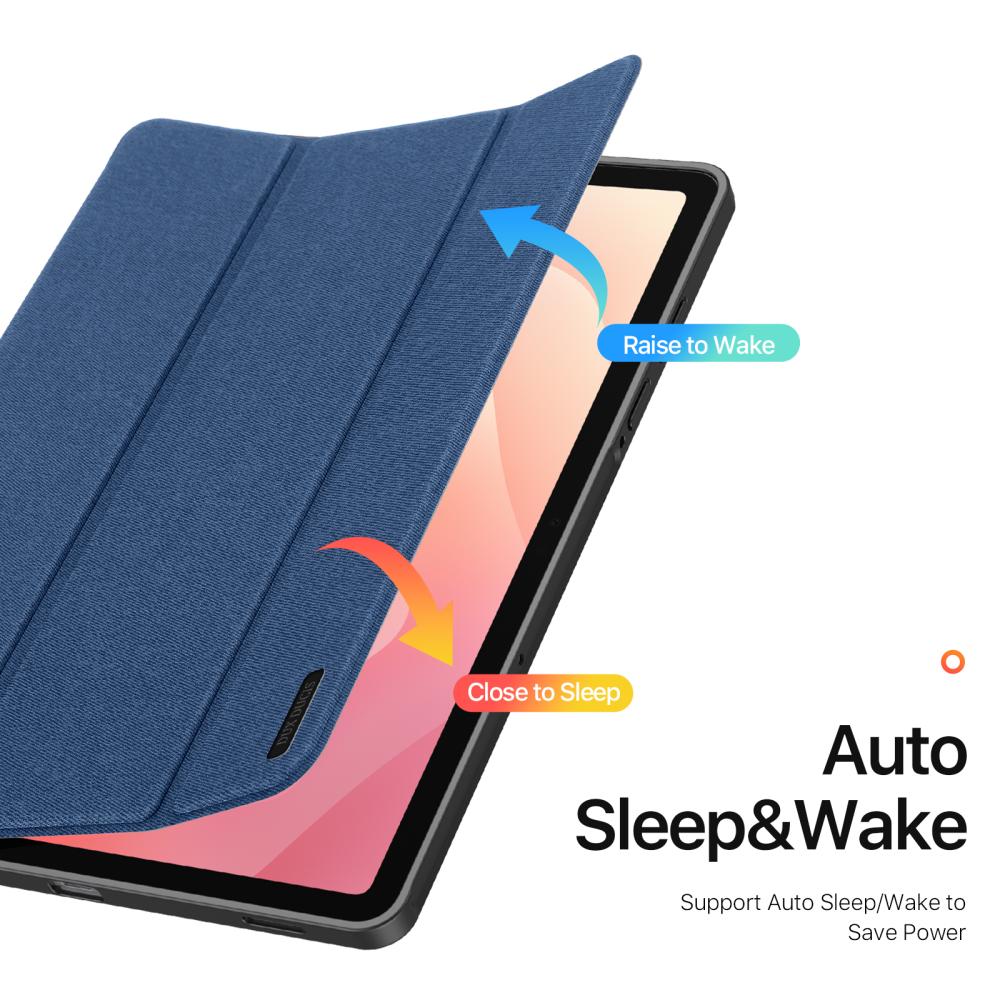 DUX DUCIS DUX DUCIS Galaxy Tab S11 Fodral DOMO Tri-Fold Blå - Teknikhallen.se