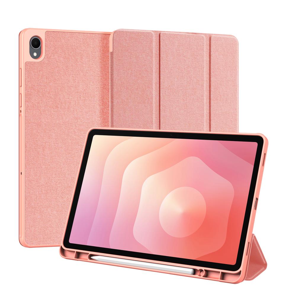 DUX DUCIS DUX DUCIS Galaxy Tab S11 Fodral DOMO Tri-Fold Rosa - Teknikhallen.se