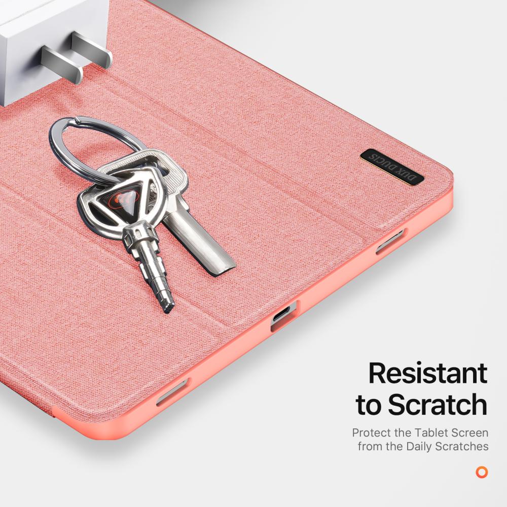 DUX DUCIS DUX DUCIS Galaxy Tab S11 Fodral DOMO Tri-Fold Rosa - Teknikhallen.se