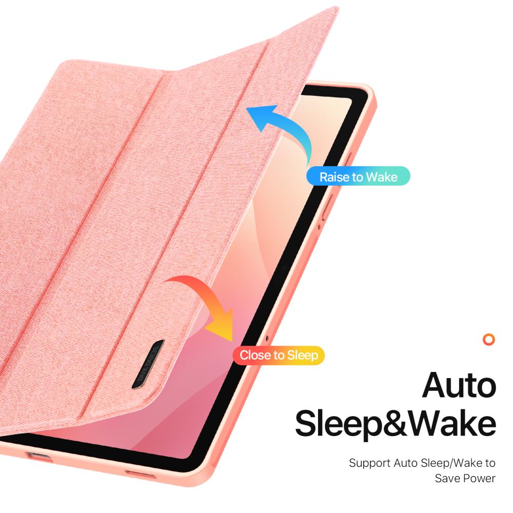 DUX DUCIS DUX DUCIS Galaxy Tab S11 Fodral DOMO Tri-Fold Rosa - Teknikhallen.se