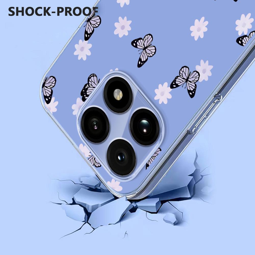  Xiaomi 15T Skal Med Tryck Fjärilar - Teknikhallen.se