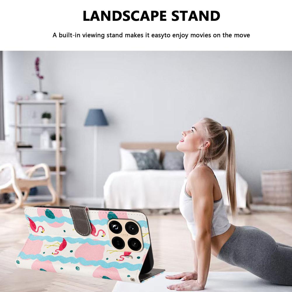  Xiaomi 15T Pro Fodral Med Tryck Flamingos - Teknikhallen.se