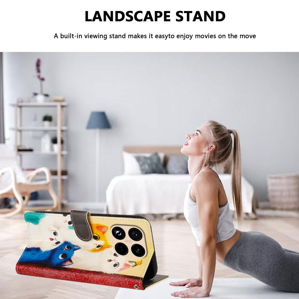  Xiaomi 15T Pro Fodral Med Tryck Katter - Teknikhallen.se