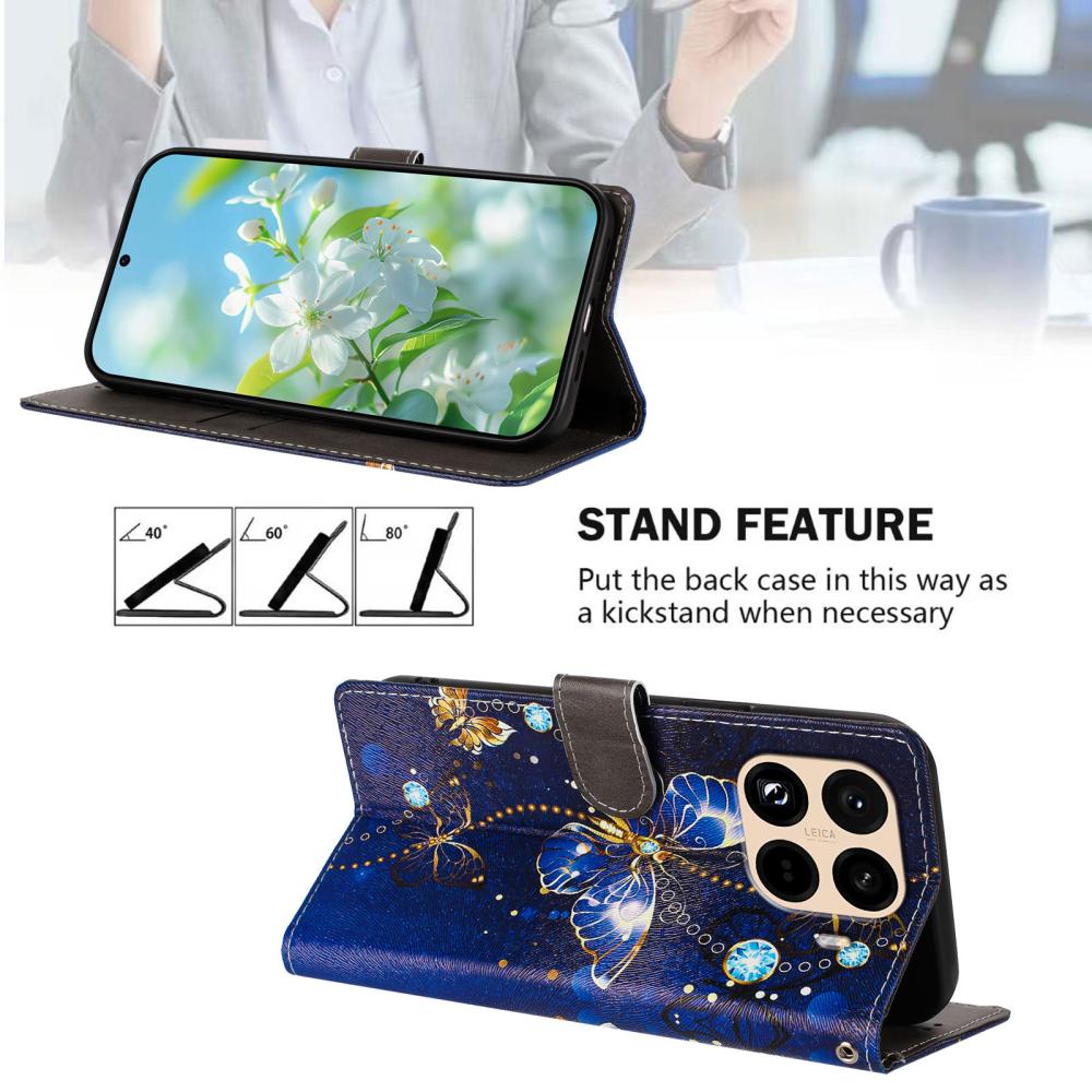  Xiaomi 15T Pro Fodral Med Tryck Fjäril - Teknikhallen.se