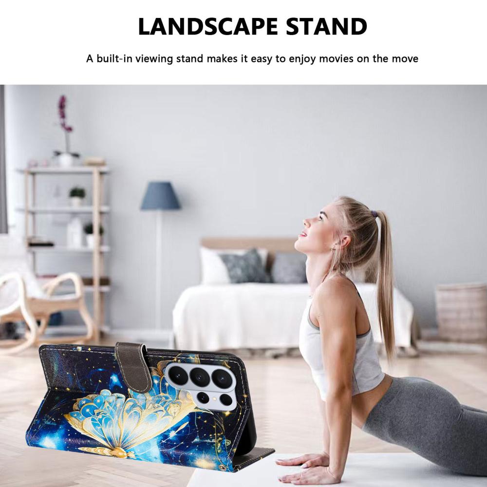  Samsung Galaxy S26 Ultra Fodral Med Tryck Fjäril - Teknikhallen.se