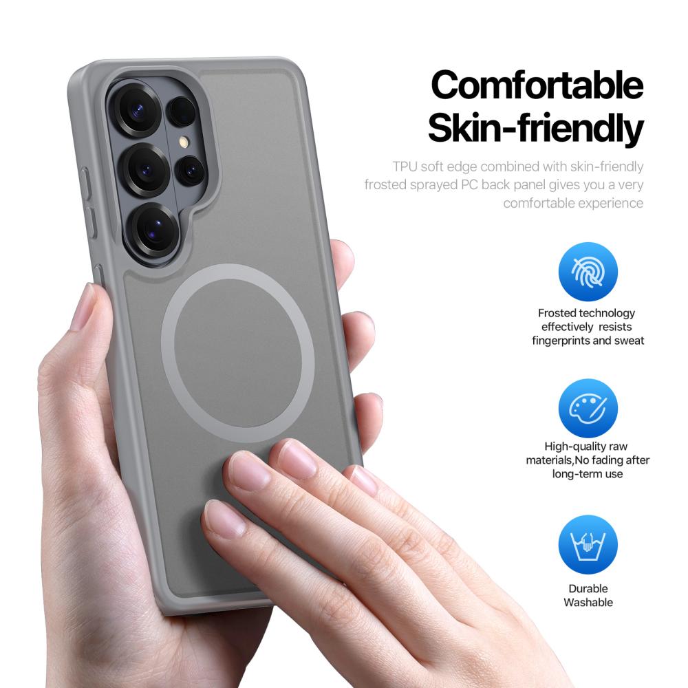 DUX DUCIS DUX DUCIS Galaxy S26 Ultra Skal MagSafe Yind Series Grå - Teknikhallen.se