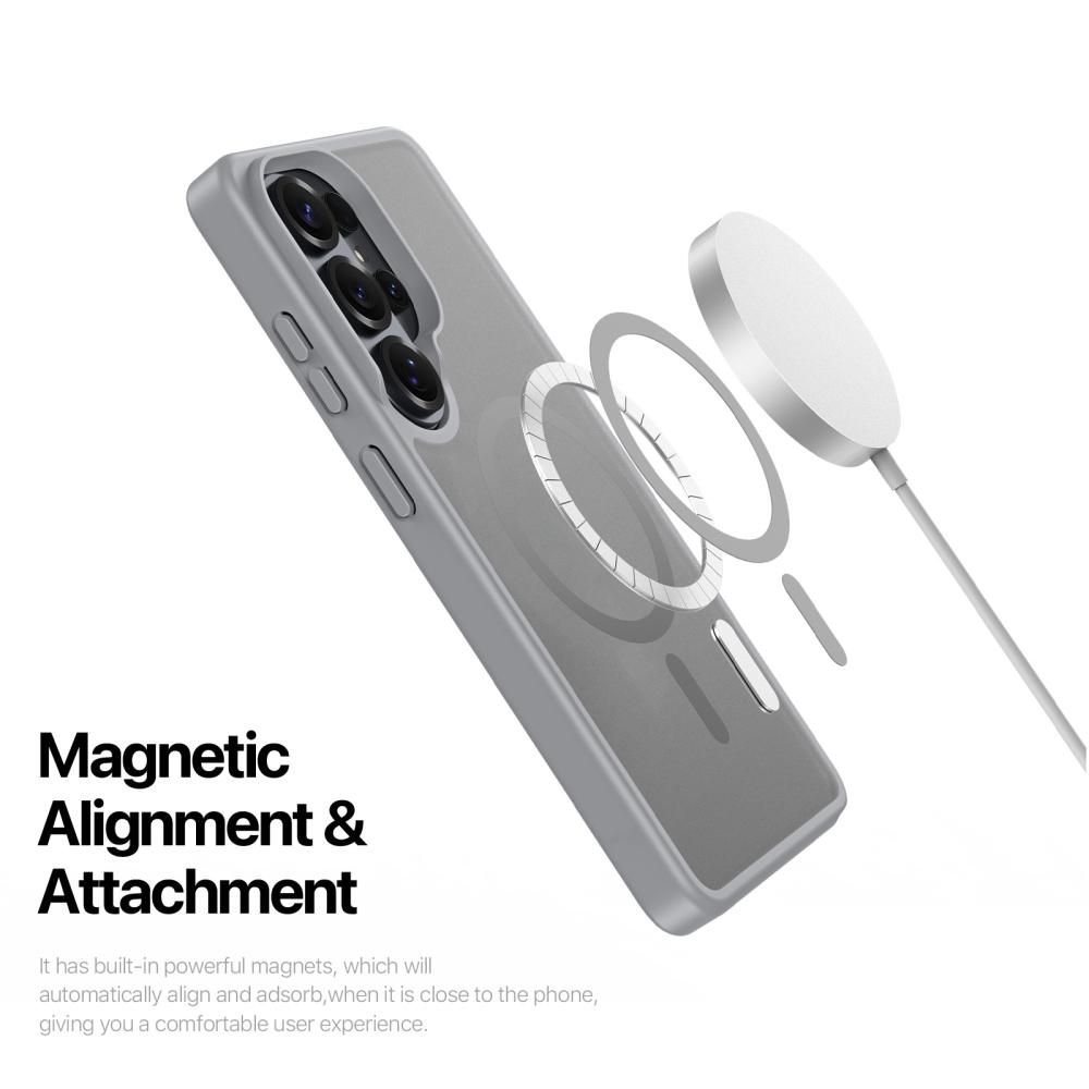 DUX DUCIS DUX DUCIS Galaxy S26 Ultra Skal MagSafe Yind Series Grå - Teknikhallen.se