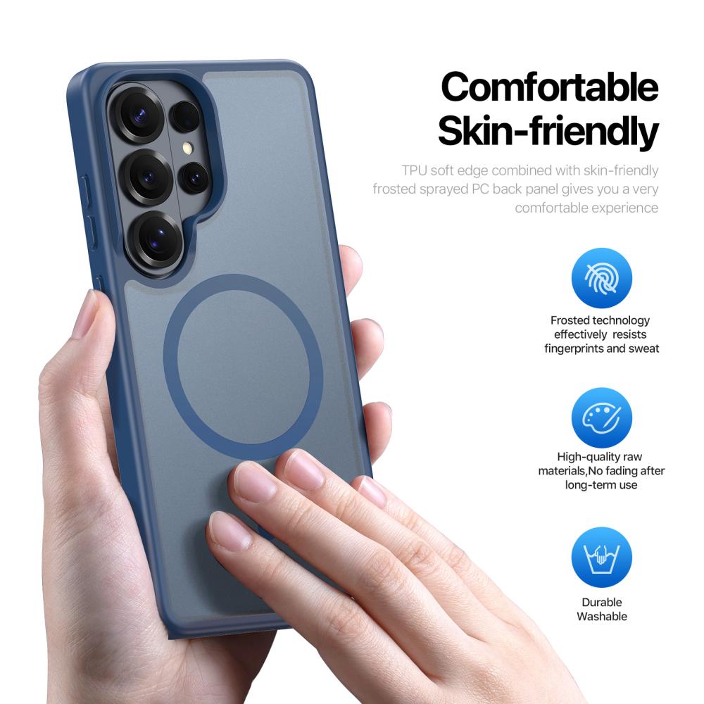 DUX DUCIS DUX DUCIS Galaxy S26 Ultra Skal MagSafe Yind Series Blå - Teknikhallen.se