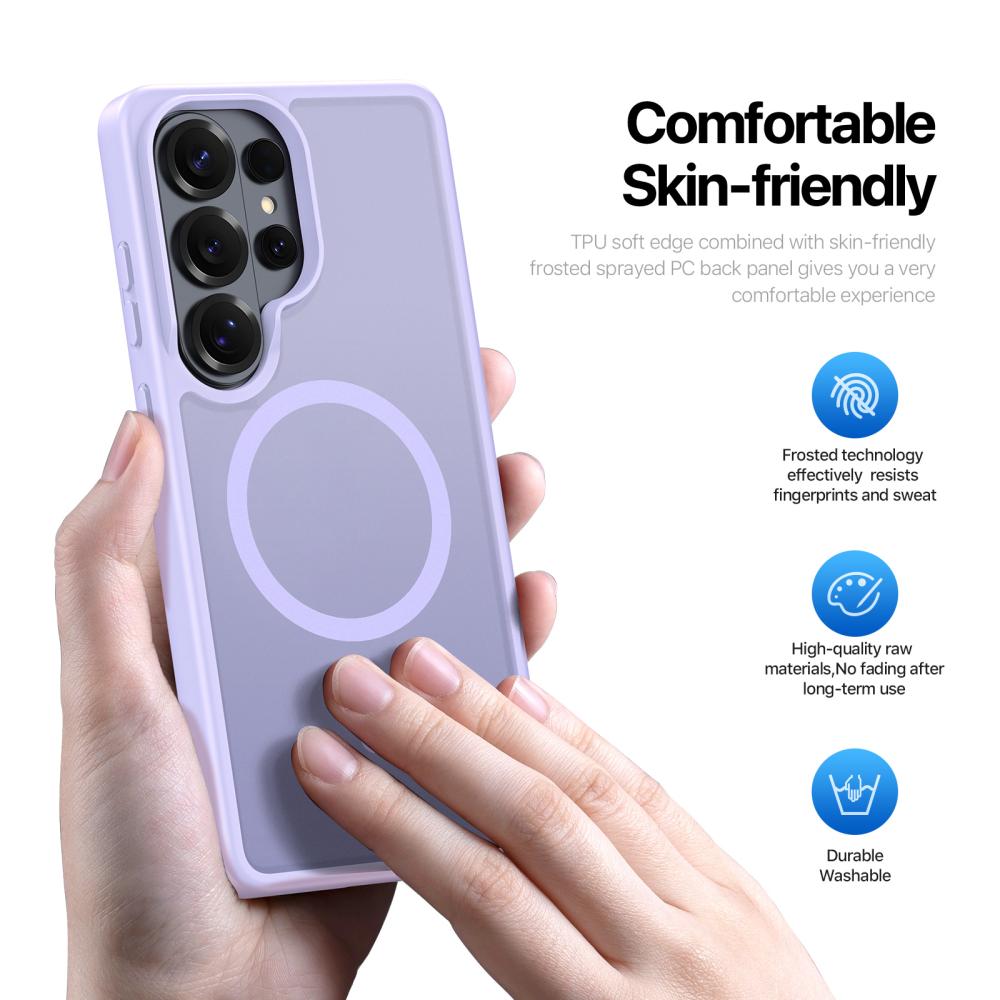 DUX DUCIS DUX DUCIS Galaxy S26 Ultra Skal MagSafe Yind Series Lila - Teknikhallen.se