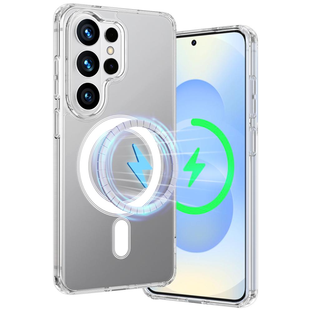  Samsung Galaxy S26 Ultra Skal MagSafe Hybrid Transparent - Teknikhallen.se