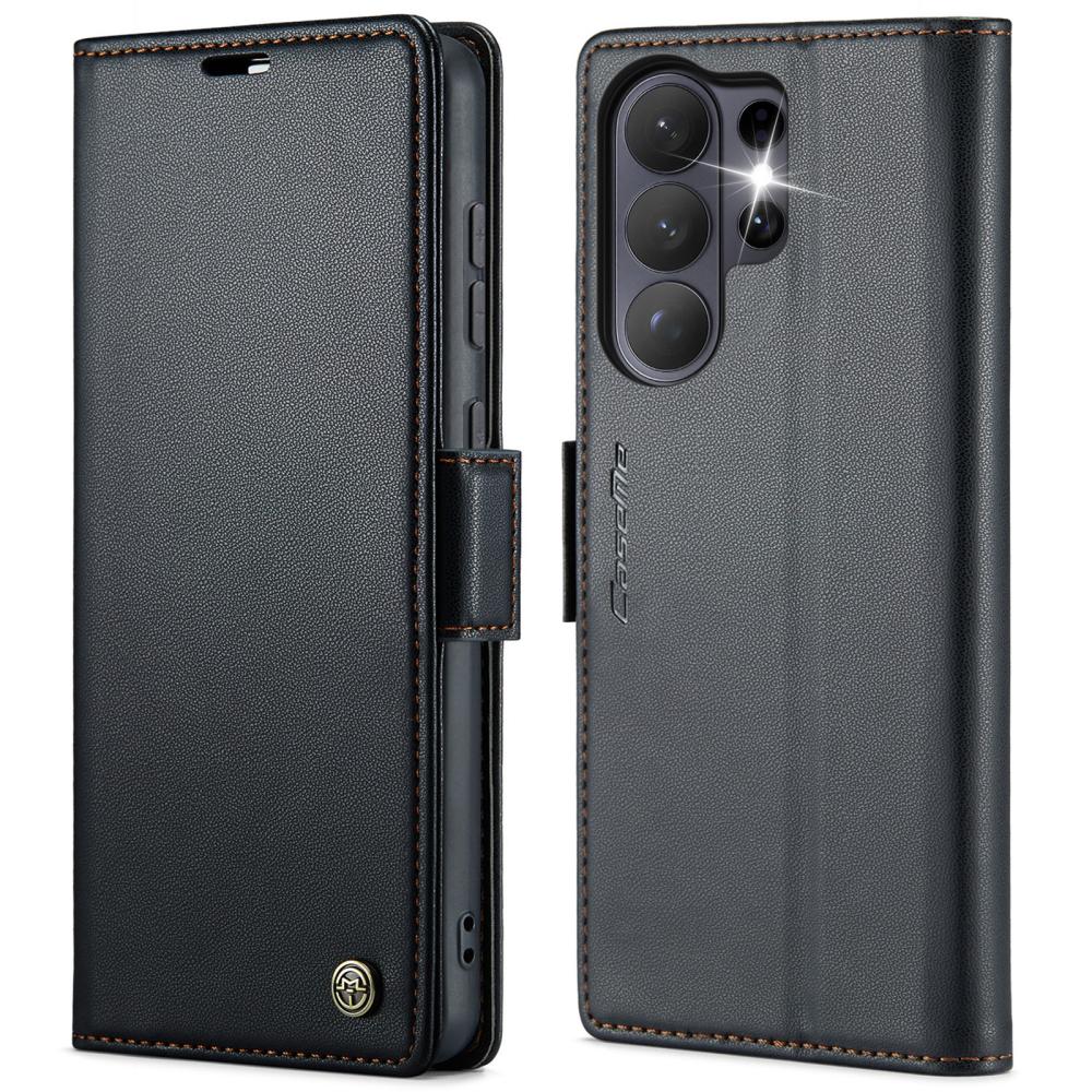 CASEME CASEME Samsung Galaxy S26 Ultra Fodral RFID Läder Svart - Teknikhallen.se