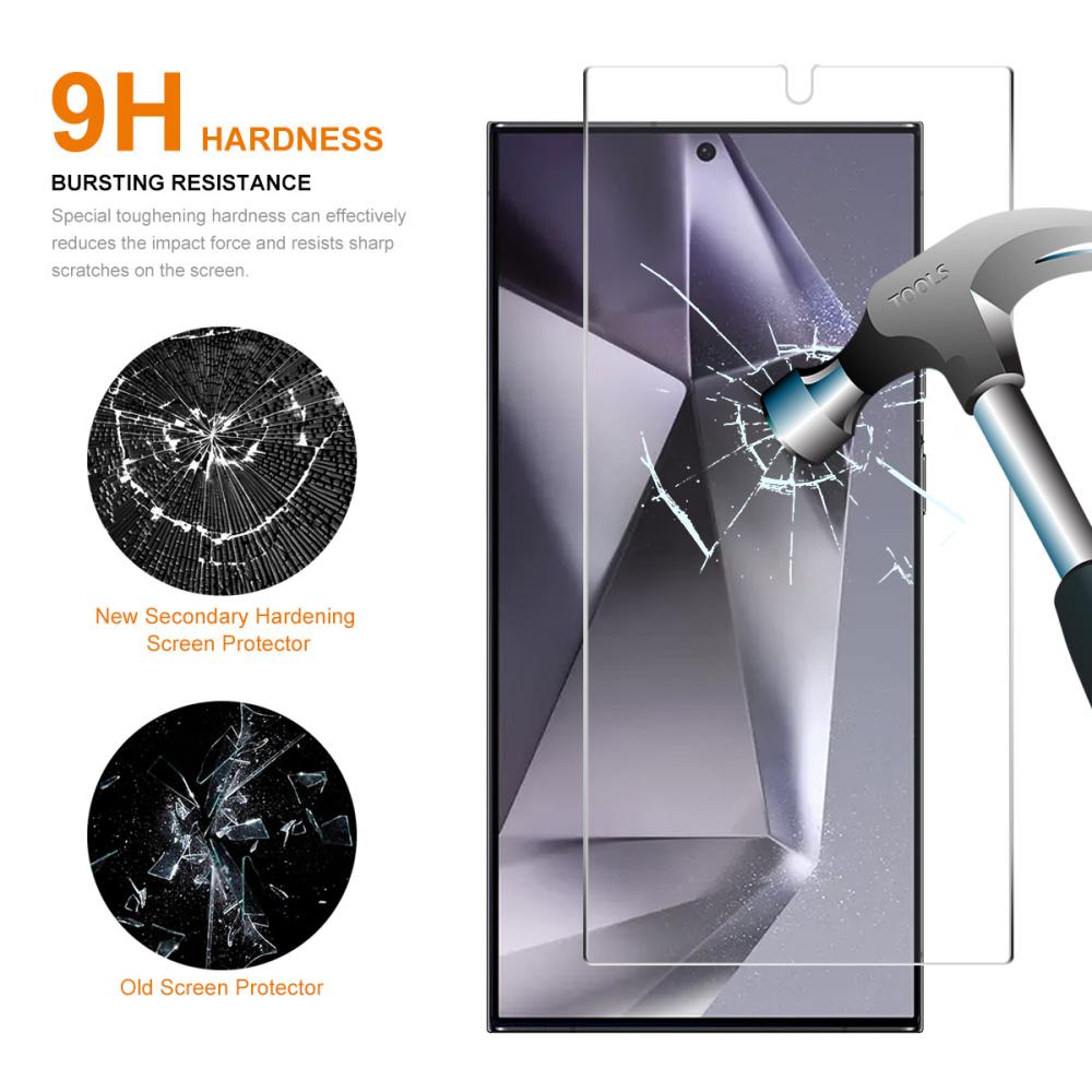 ENKAY ENKAY Galaxy S26 Ultra 2-PACK Skärmskydd Härdat Glas - Teknikhallen.se