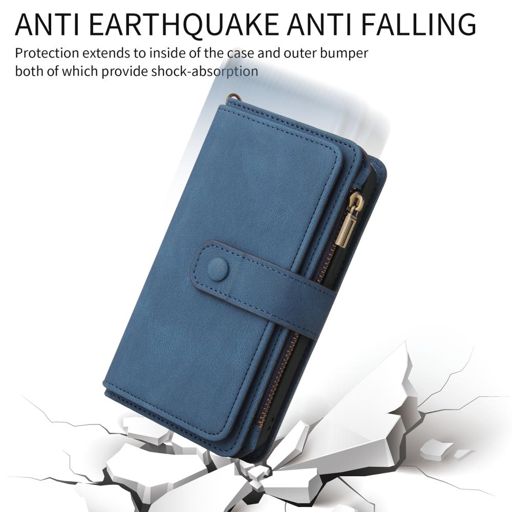  Samsung Galaxy S26 Fodral Multifuntionellt Blå - Teknikhallen.se