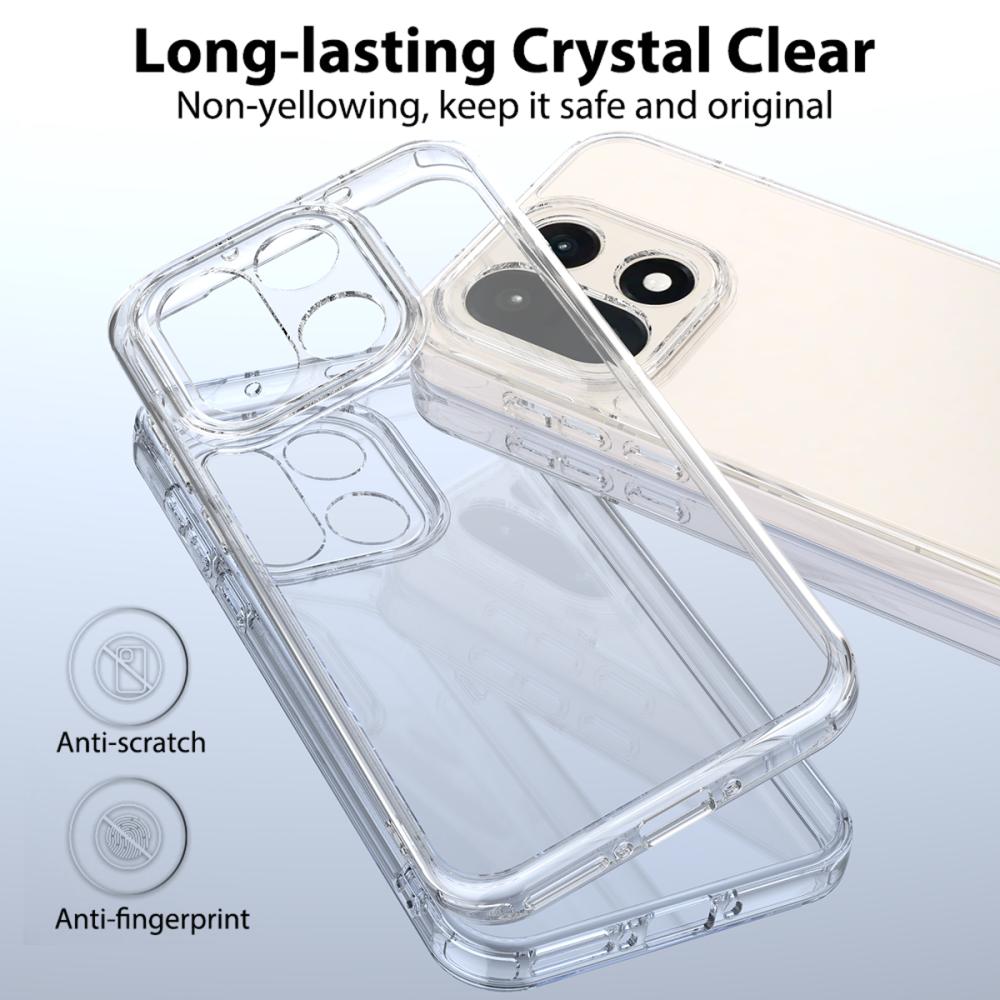  OnePlus 15 Skal Shockproof Hybrid Transparent - Teknikhallen.se