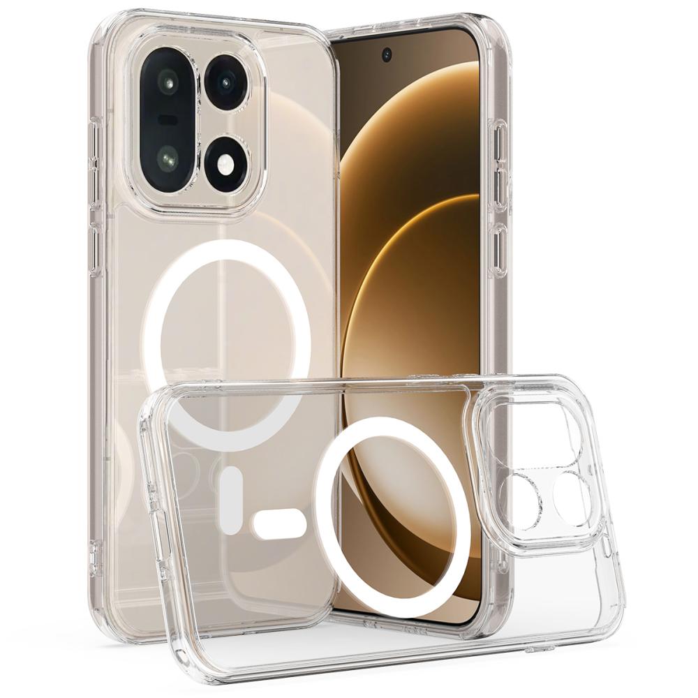  OnePlus 15 Skal MagSafe Hybrid Transparent - Teknikhallen.se