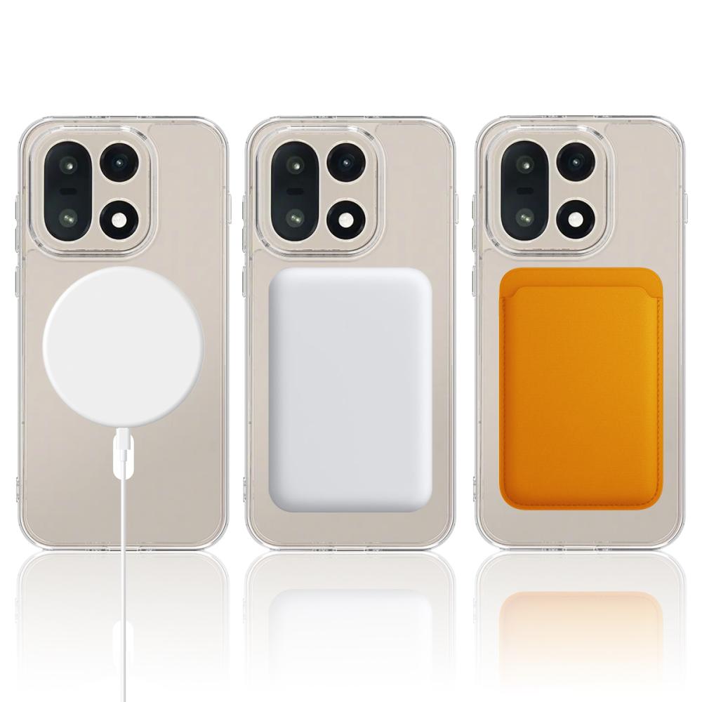  OnePlus 15 Skal MagSafe Hybrid Transparent - Teknikhallen.se