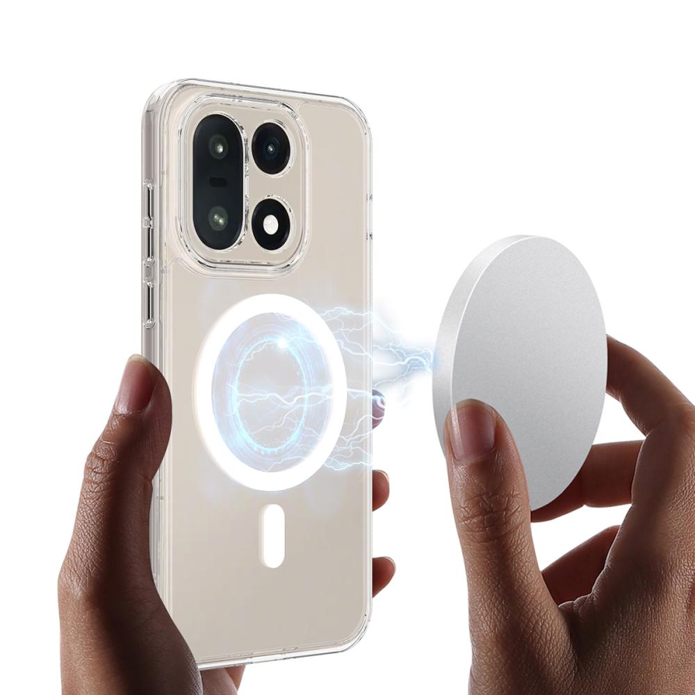  OnePlus 15 Skal MagSafe Hybrid Transparent - Teknikhallen.se