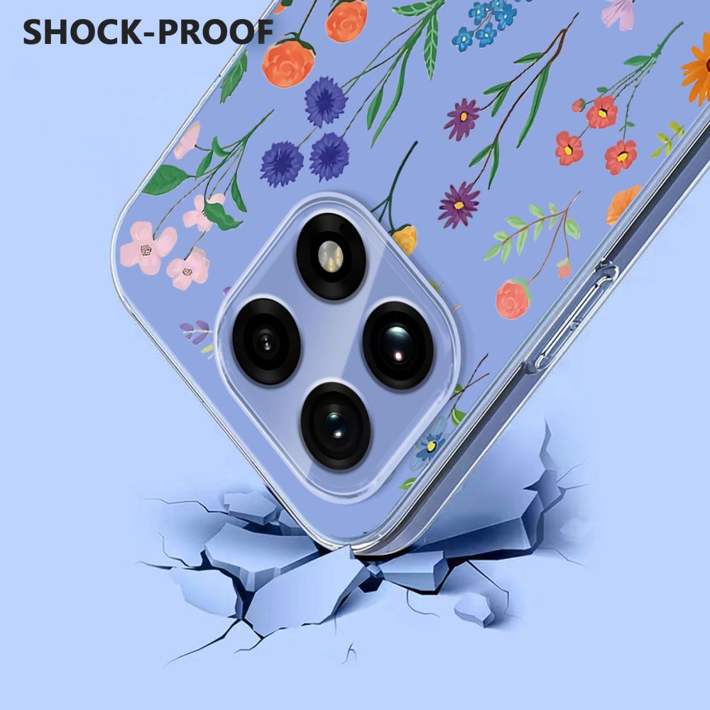  OnePlus 15 Skal TPU Med Tryck Blommor - Teknikhallen.se