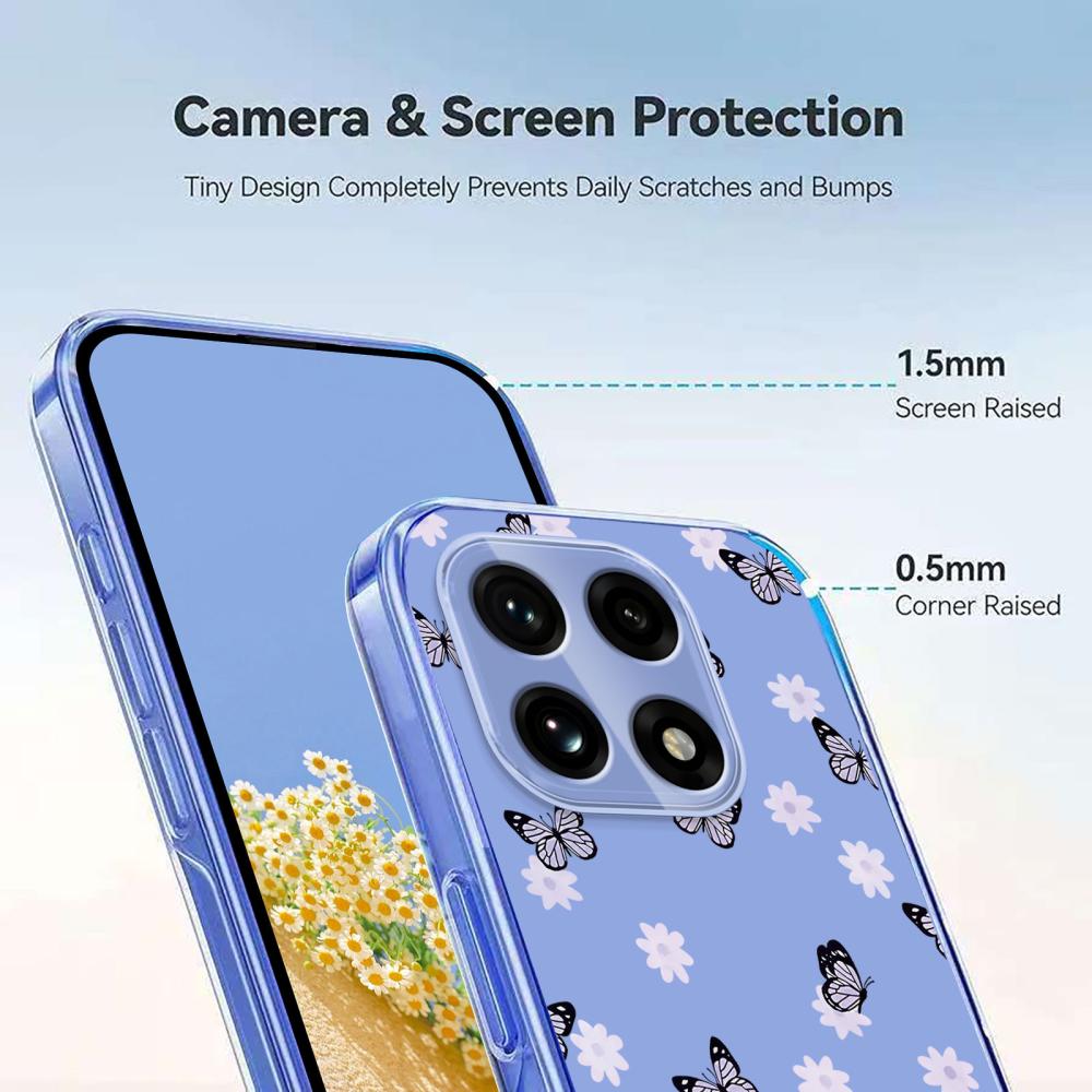  OnePlus 15 Skal TPU Med Tryck Fjärilar / Blommor - Teknikhallen.se