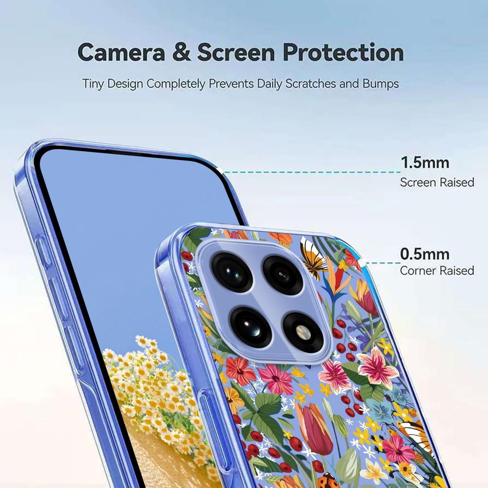  OnePlus 15 Skal TPU Med Tryck Blommor - Teknikhallen.se