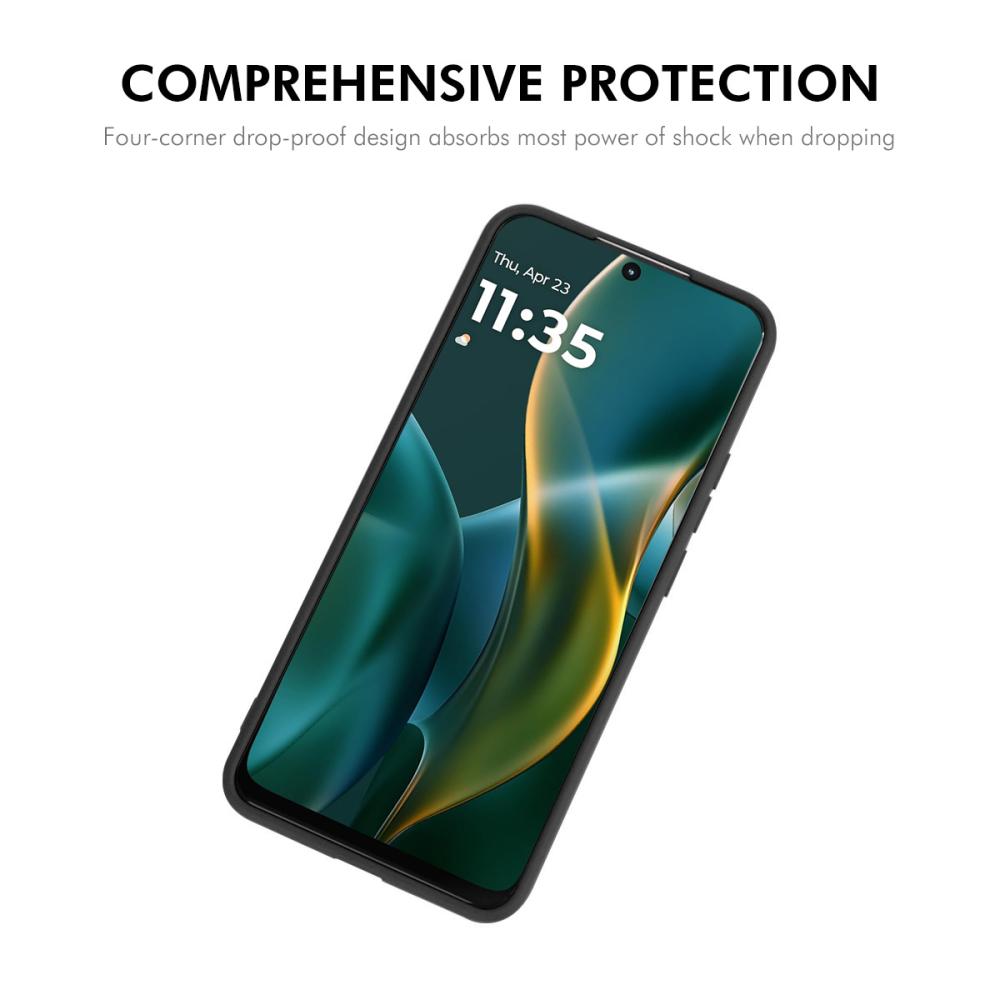 ENKAY ENKAY Motorola Edge 70 Skal Silikon Svart - Teknikhallen.se