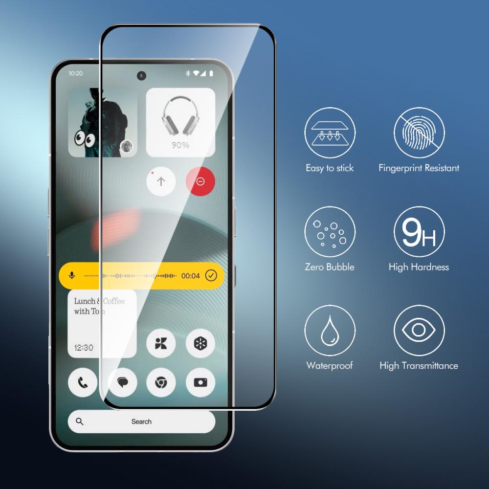 ENKAY ENKAY Nothing Phone 3a Lite 2-PACK Skärmskydd Härdat Glas - Teknikhallen.se