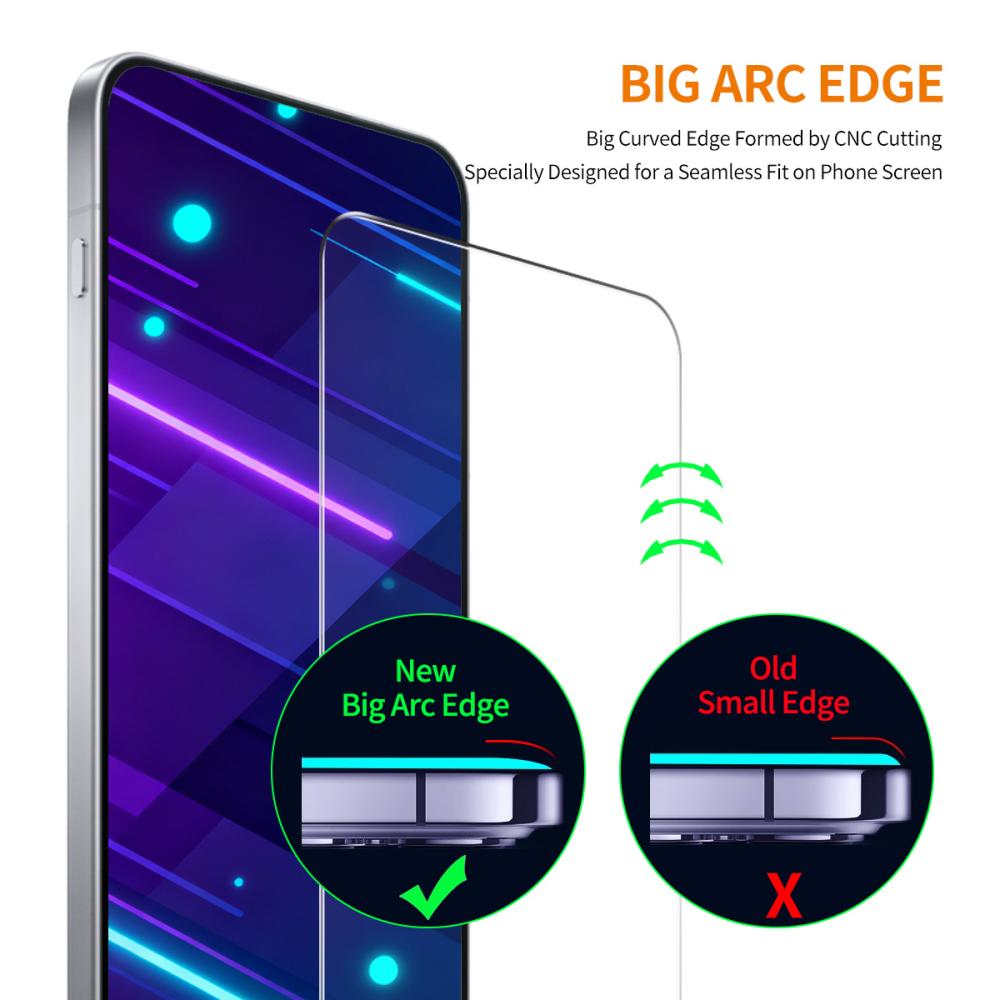ENKAY ENKAY Motorola Edge 70 2-PACK Skärmskydd Härdat Glas - Teknikhallen.se