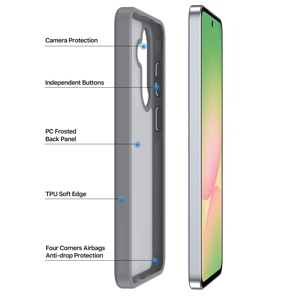 DUX DUCIS DUX DUCIS Samsung Galaxy A37 / A36 / A56 5G Skal Yind Series Grå - Teknikhallen.se
