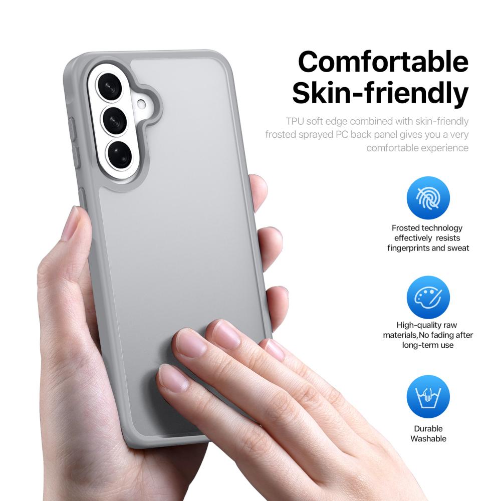 DUX DUCIS DUX DUCIS Samsung Galaxy A37 / A36 / A56 5G Skal Yind Series Grå - Teknikhallen.se