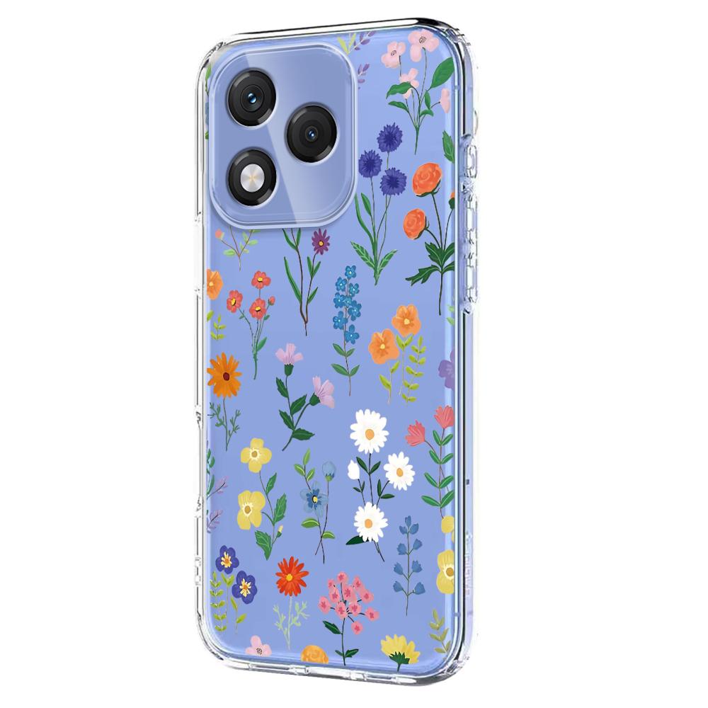  Honor 400 Lite Skal Med Tryck Blommor - Teknikhallen.se