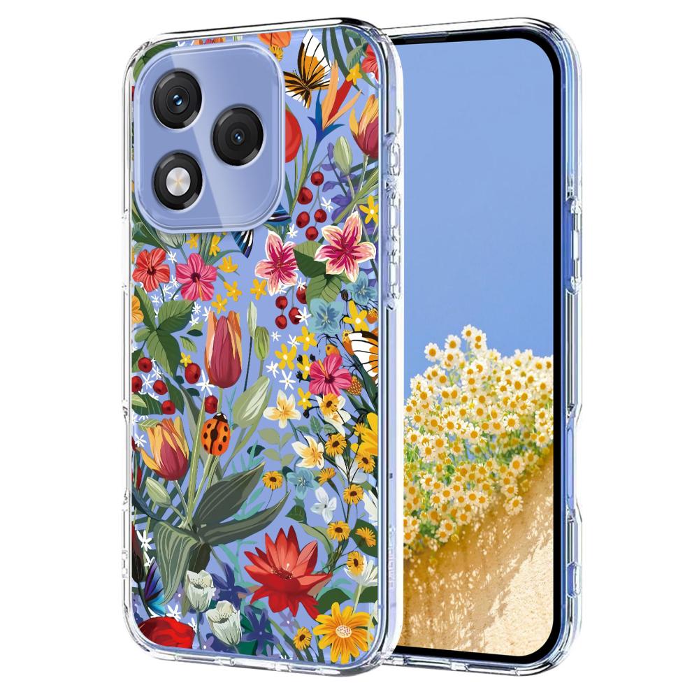  Honor 400 Lite Skal Med Tryck Blommor - Teknikhallen.se