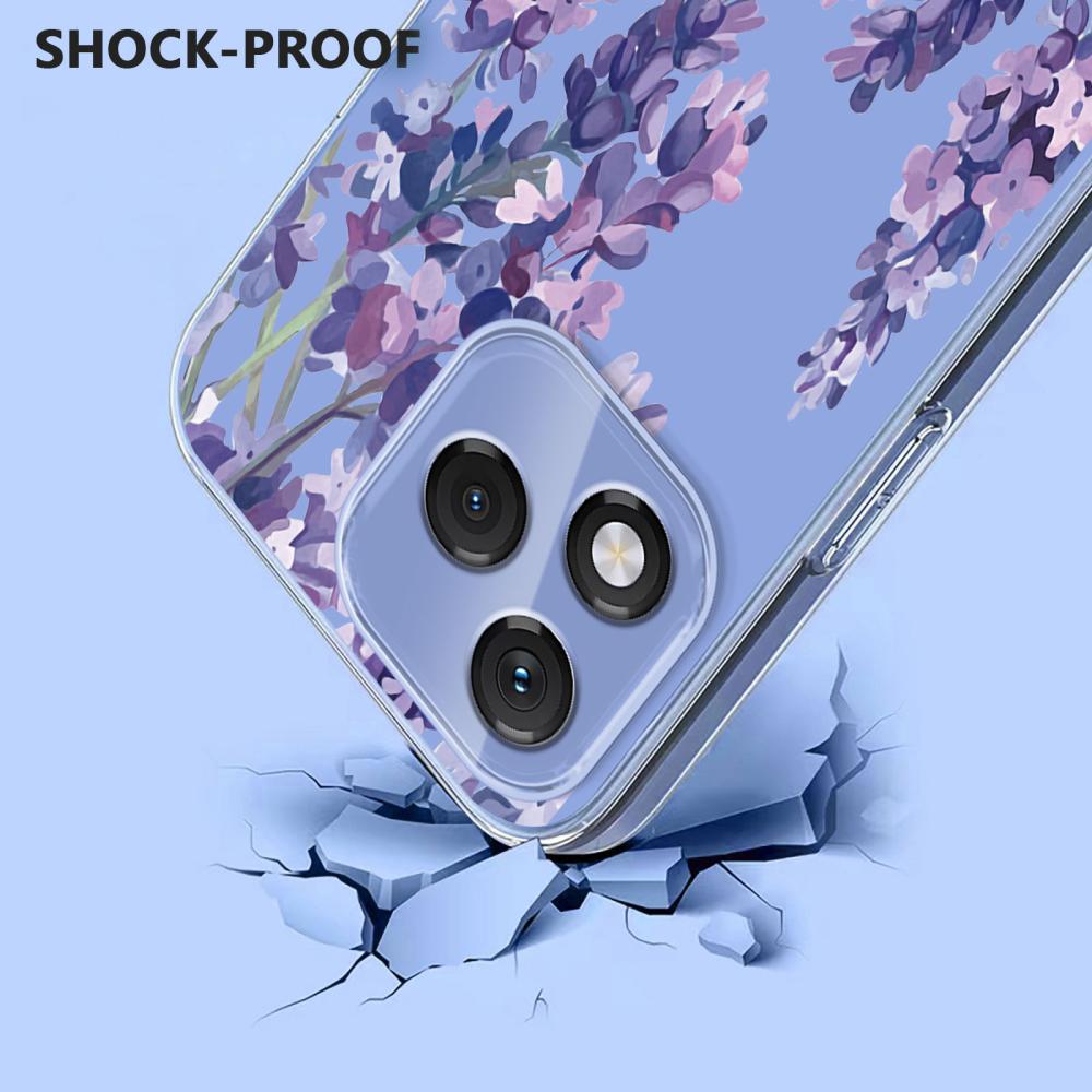  Honor 400 Lite Skal Med Tryck Blommor - Teknikhallen.se