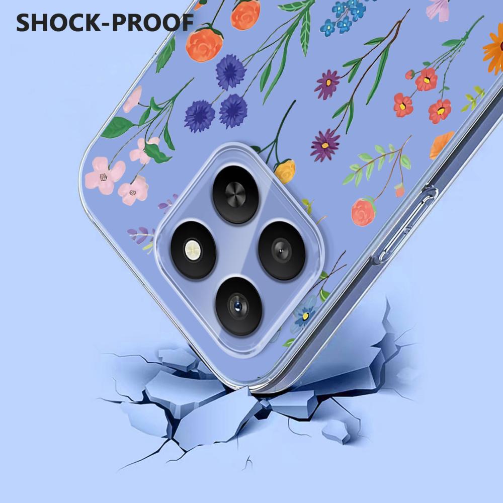  Honor 400 Smart Skal Med Tryck Blommor - Teknikhallen.se