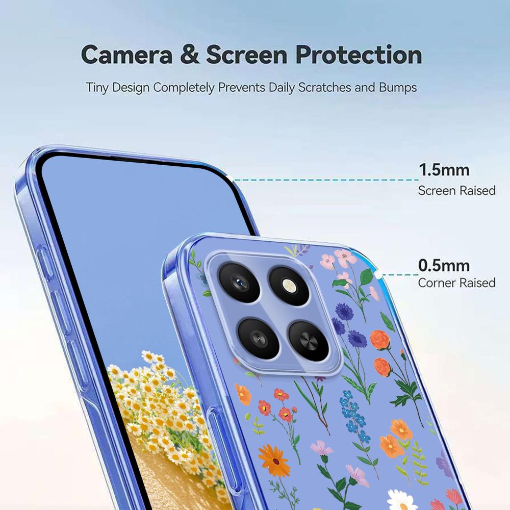  Honor 400 Smart Skal Med Tryck Blommor - Teknikhallen.se