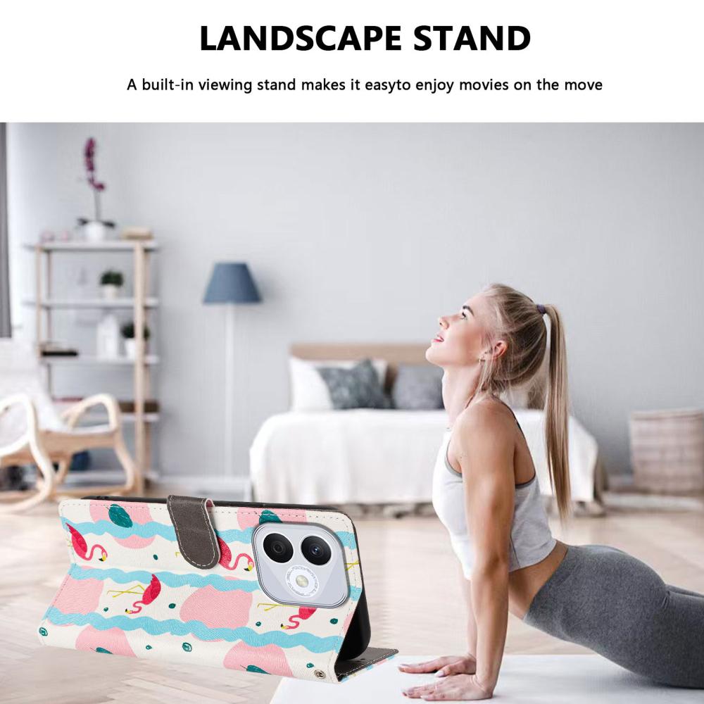  Honor 400 Lite Fodral Med Tryck Flamingos - Teknikhallen.se