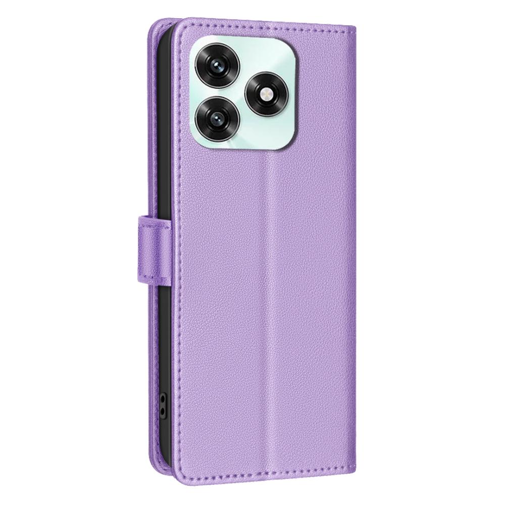 BINFEN BINFEN Honor X5c Plus Fodral RFID Läder Lila - Teknikhallen.se